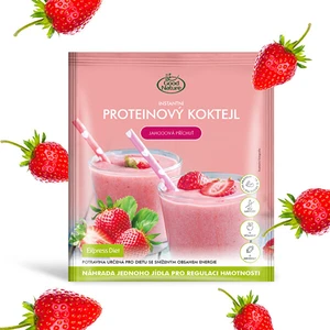 Good Nature Proteinový koktejl s jahodovou příchutí na hubnutí 59 g