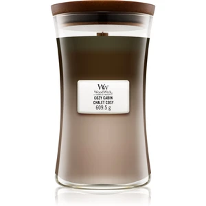 WoodWick Vonná svíčka váza Trilogy Cozy Cabin 609,5 g