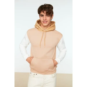 Trendyol Sweatshirt - Beige - Regular fit