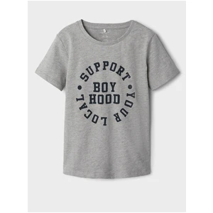 Grey Boys Brindle T-Shirt name it Tanon - Boys