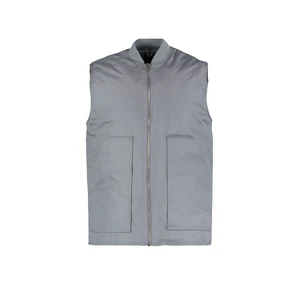 Trendyol Gray Men's Bomber Collar Vest