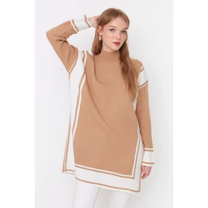 Trendyol Sweater - Brown - Relaxed fit