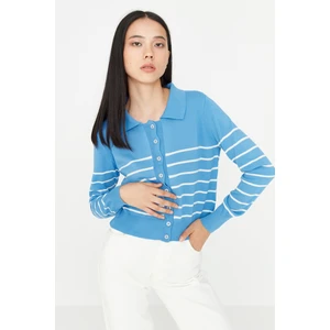 Trendyol Cardigan - Blue - Regular fit