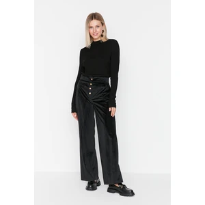 Trendyol Black Corduroy Trousers