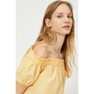 Koton Blouse - Yellow - Regular fit