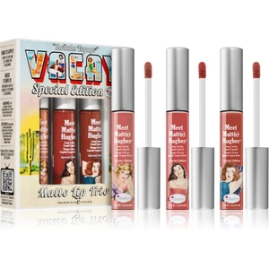 theBalm Voyage Vacay Trio matná sada na pery (3 ks)