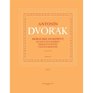 Moravské dvojzpěvy - Antonín Dvořák