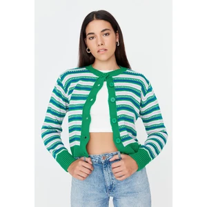 Trendyol Cardigan - Green - Regular fit