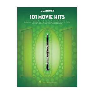 Hal Leonard 101 Movie Hits For Clarinet Partition