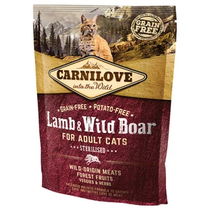 CARNILOVE cat   ADULT lamb/wild boar - 400g