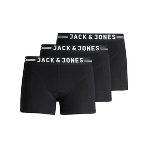 Jack & Jones Boxerky 3 ks Černá