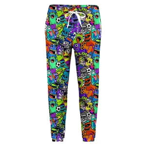 Mr. GUGU & Miss GO Unisex's Sweatpants SWPN-K-PC1595 Violet