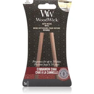 WoodWick Náhradné vonné tyčinky do auta Cinnamon Chai (Auto Reeds Refill)