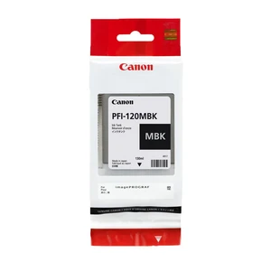 Canon originálna cartridge PFI120MBK, matte black, 130ml, 2884C001, Canon TM-200, 205, 300, 305