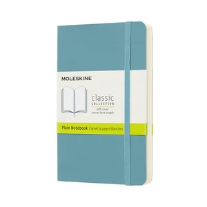 Moleskine: Zápisník měkký čistý modrozelený S