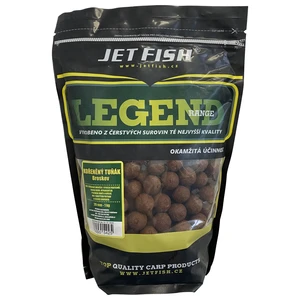 Jet fish boilie legend kořeněný tuňák + a.c. broskev-1 kg 24 mm