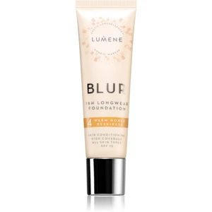 Lumene Blur 16h Longwear Foundation dlhotrvajúci make-up SPF 15 odtieň 4 Warm Honey