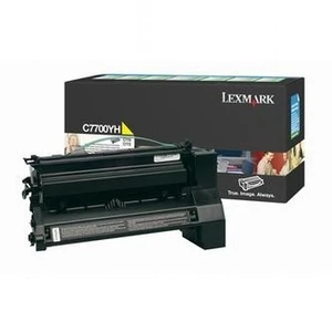 Lexmark C7700YH žltý (yellow) originálny toner