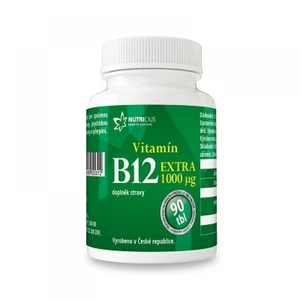 Nutricius Vitamín B12 Extra 1000 μg 90ks