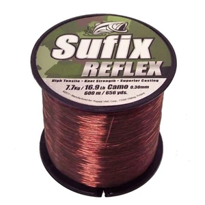 Sufix vlasec reflex camo-průměr 0,30 mm / nosnost 7,7 kg / návin 5460 m