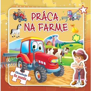 Práca na farme -- Obsahuje 6x puzzle