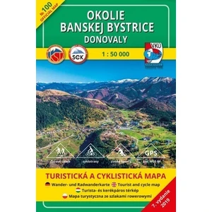 Okolie Banskej Bystrice Donovaly 1:50 000