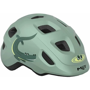 MET Hooray Teal Crocodile/Matt S (52-55 cm) Dětská cyklistická helma