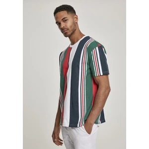 Heavy Oversized Big AOP Stripe Tee wht/nvy