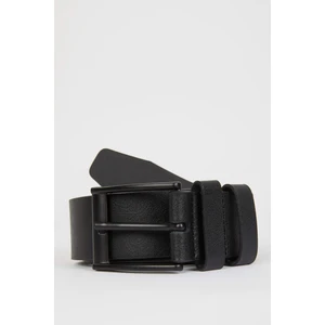 DEFACTO Men's Faux Leather Jean Belt