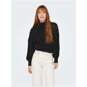 Black turtleneck JDY Megan - Women