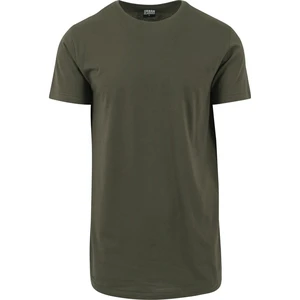 Long T-shirt in the shape of an olive