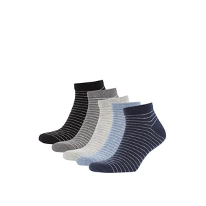 DEFACTO Men 5 Pack Cotton Booties Socks