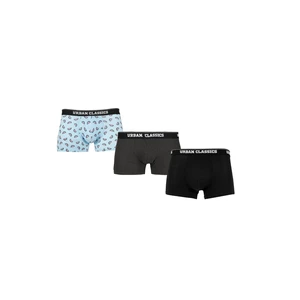 Boxer shorts 3-Pack watermelon aop+cha+blk