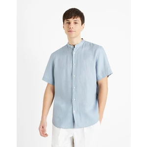 Celio Damopoc Linen Shirt - Men