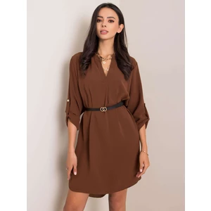 Brown dress Stella