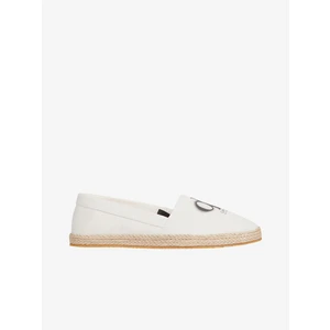 Espadrilky Calvin Klein Jeans ESPADRILLE MONO SEASONAL GR béžová farba, YW0YW01032