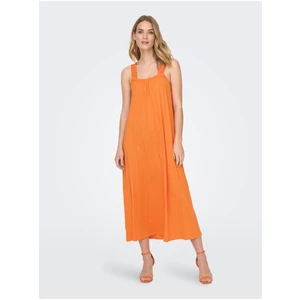 Orange Ladies Dress ONLY May - Ladies