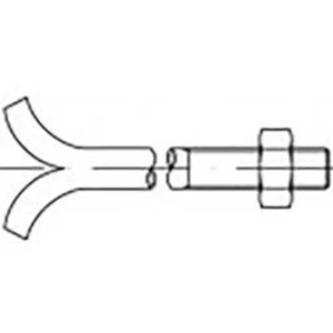 Šrouby do zdiva a do základů TOOLCRAFT TO-6855300, N/A, M16, 180 mm, ocel, 25 ks