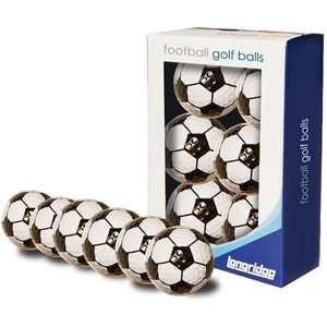 Longridge Football Golf Balls 6pck