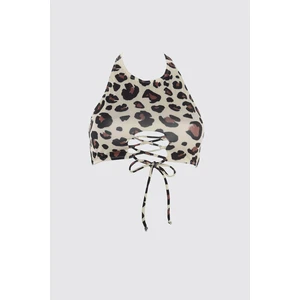 Bikiny vrchní díl Trendyol Leopard Print