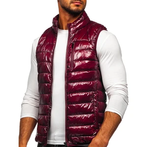 Vestă bordo matlasată Bolf R0109A