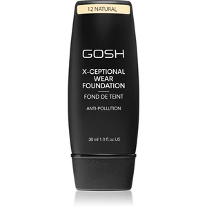 Gosh X-ceptional dlouhotrvající make-up odstín 12 Natural 35 ml