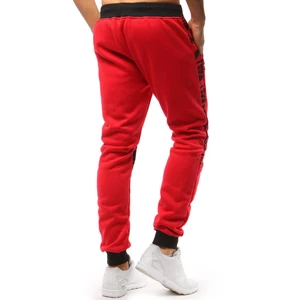 Red men's sweatpants Dstreet UX3729