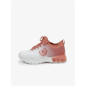 Brick-White Women Sneakers Guess Teckie 2 - Women