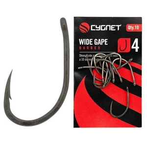 Cygnet háčky wide gape hooks barbed 10 ks - velikost 8