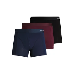 Jack&Jones 3 PACK - pánske boxerky JACBASIC 12198852 Port Royale S