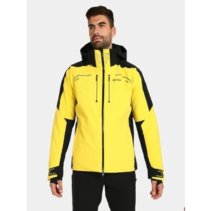 Men's ski jacket Kilpi HYDER-M Yellow