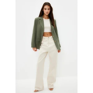 Trendyol Mint Regular Lined Woven Blazer Jacket