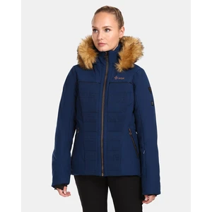 Women's ski jacket Kilpi EMILIN-W Dark blue