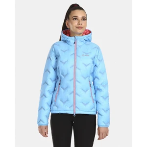 Women's down jacket Kilpi ALBERTA-W Blue